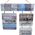 Motivational Quote Decorative Wall Art MDF Wooden Wall Hanger for Living Room | Bedroom | Home Decor | Office | Gift | Quotes Decor Item | Wall Hanging For Home Decoratio