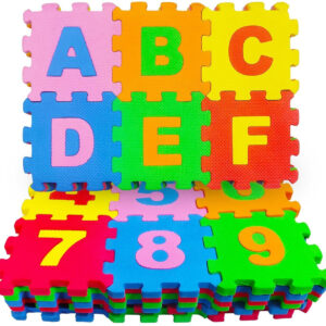 Interlocking Puzzle Mat 36-Pcs Mat Alphabet ABC Non-Toxic Floor mats for Kids  (1 Pieces)