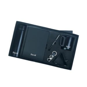 Personalised 6 in 1 Corporate Gift Set which Includes Diary,Keychain,Coffee Mug, Pen, Water Bottle & Mobile Stand Gift Set for, Employee of The Month, Corporate Gift for Clients